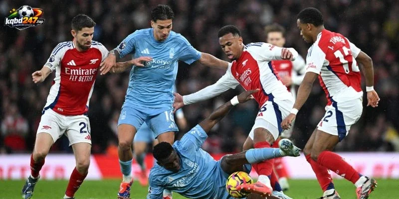 Thống kê nhân sự Nottingham Forest vs Arsenal